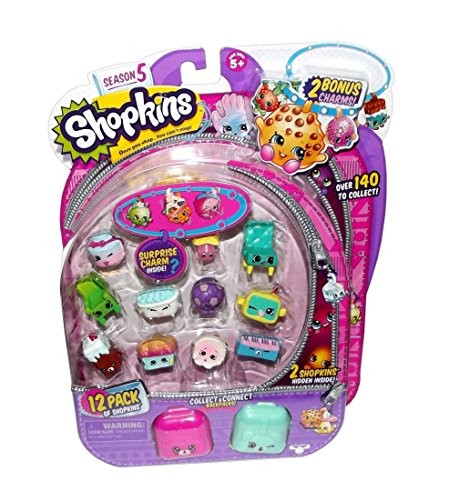 Shopkins Season 5 Mini Figure 12 Pack, Assorted - Sty