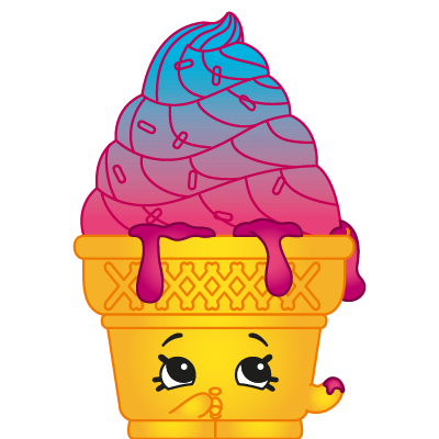 Shopkins #FF-020 - Ice-cream Dream - a Exclusive Shopkin
